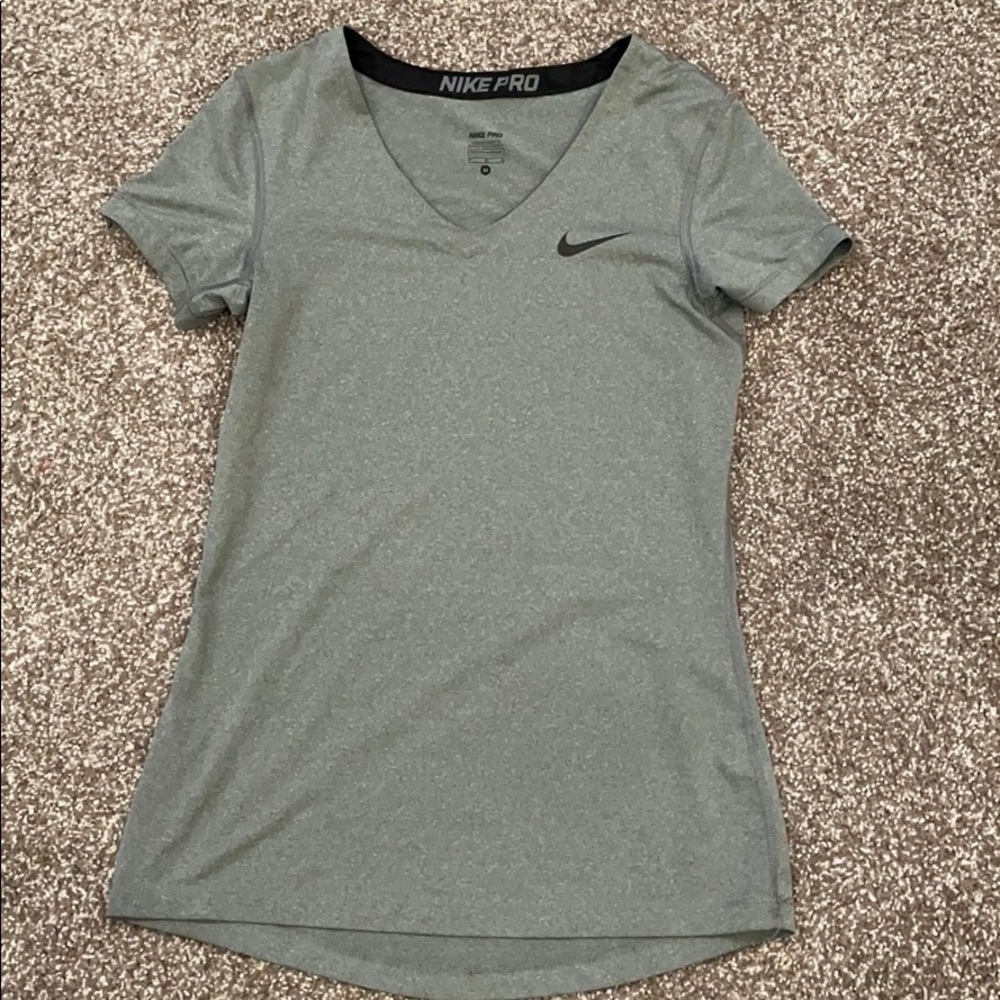 Nike Pro V-Neck Dri-Fit Tee